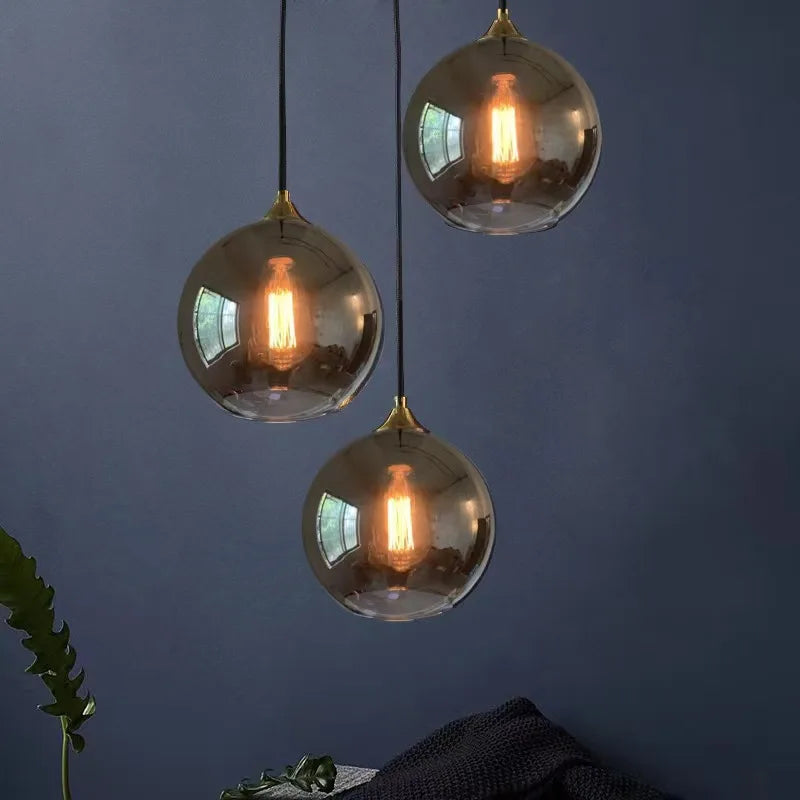 Nordic Modern Led Pendant Lamp Restaurant Bar