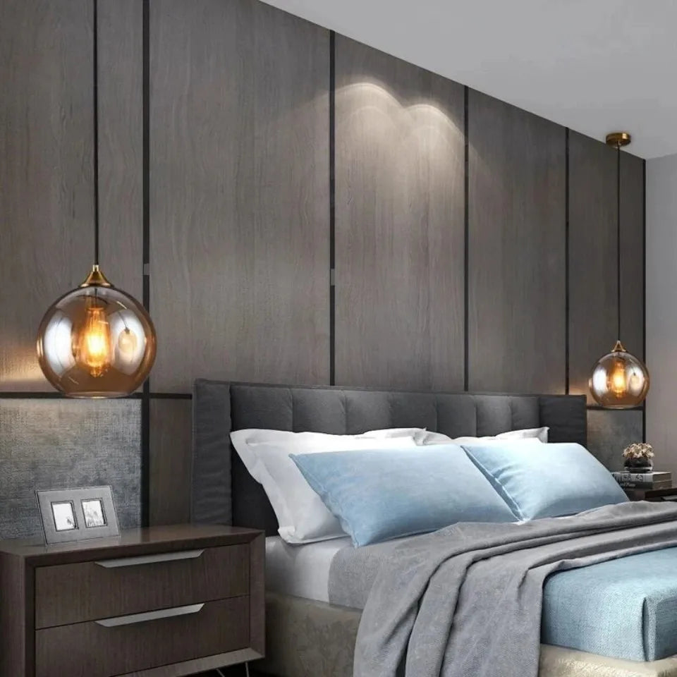 Nordic Modern Led Pendant Lamp Restaurant Bar