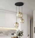 Modern hanging loft Glass lustre Pendant