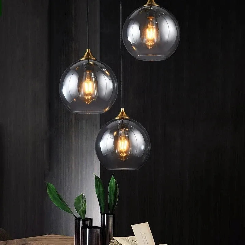 Nordic Modern Led Pendant Lamp Restaurant Bar