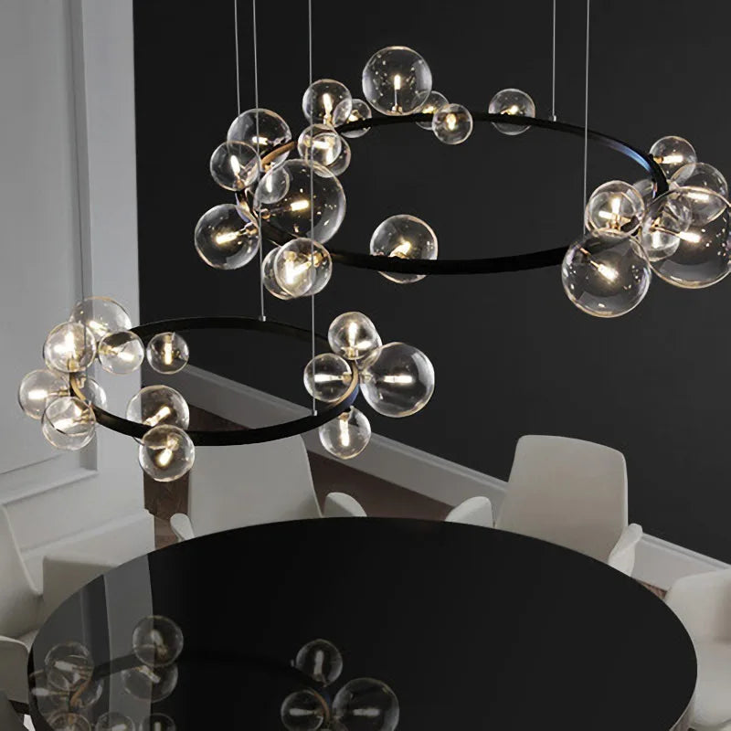 Chandeliers For Dining Room Clear Glass