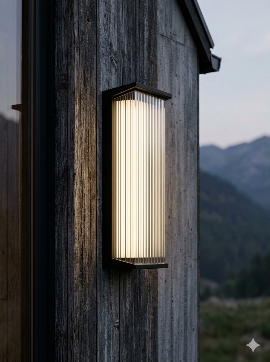 Outdoor waterproof wall lamps
